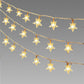 Warm White Star String Lights – 16 LED Waterproof Fairy Lights for Home Décor, Festivals, Weddings & Parties (3M) Diwali special - My Store