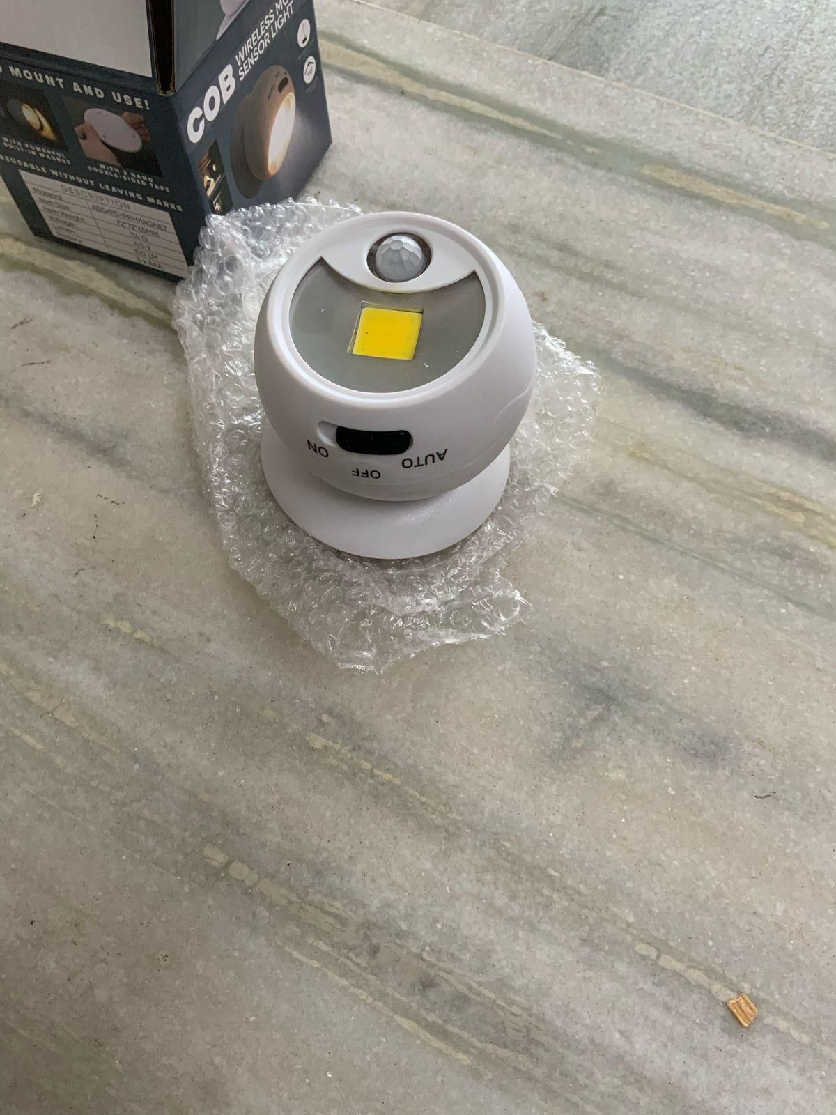 COB Motion Sensor LED Light – Wireless Night Lamp for Home, Bedroom & Outdoor Use Diwali special - My Store