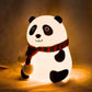 Cute Panda Night Light Lamp for Kids – Soft Silicone Touch Sensor LED with 7 Color Options - My Store
