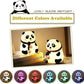Cute Panda Night Light Lamp for Kids – Soft Silicone Touch Sensor LED with 7 Color Options - My Store
