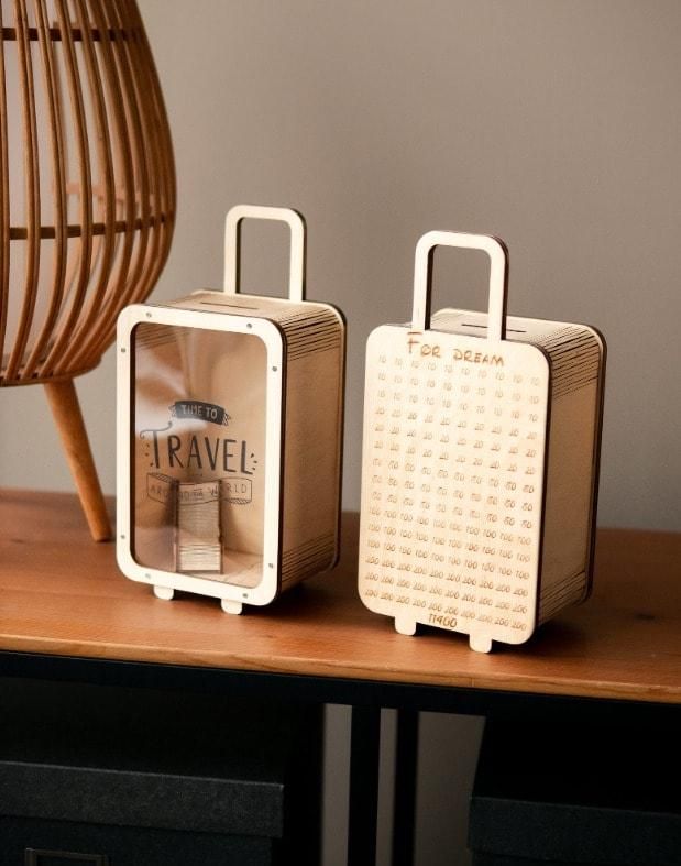 Travel Money Saving Bag – Portable Coin Bank & Cash Storage Organizer - My Store