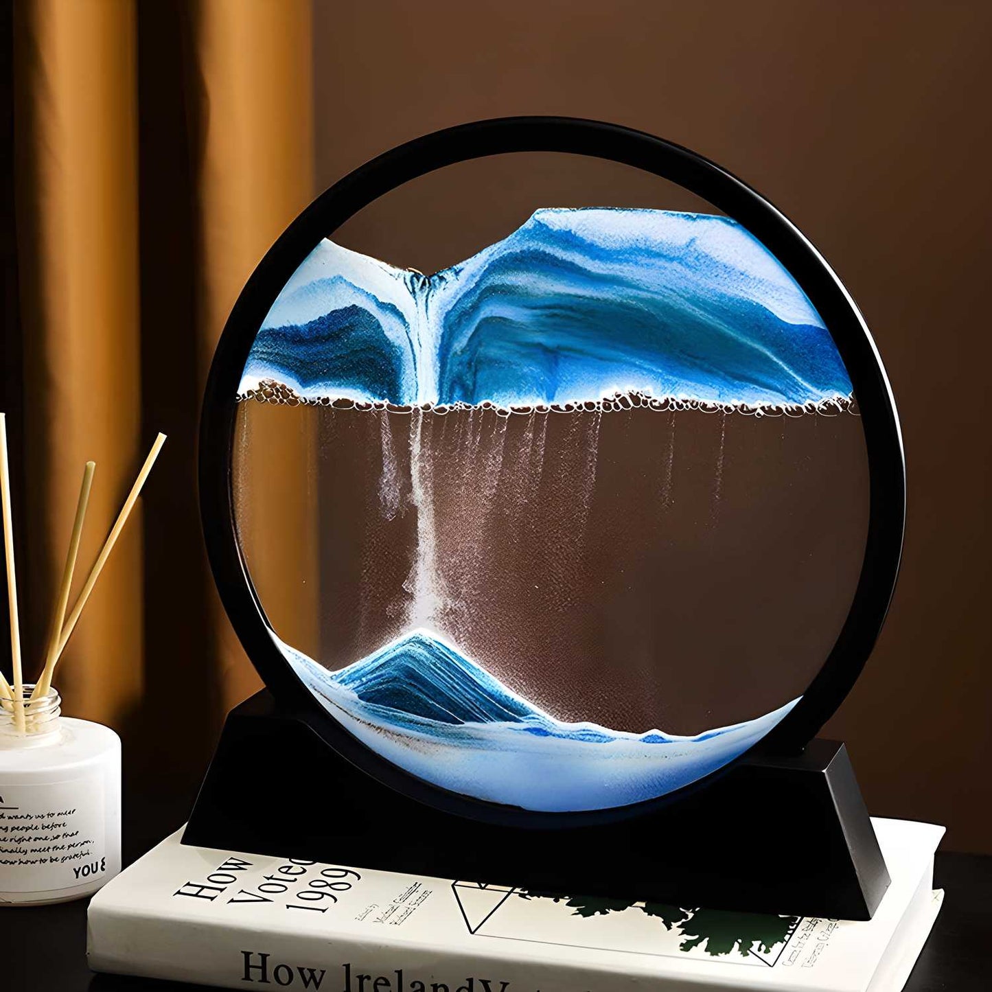 3D Moving Sand Art – Relaxing Kinetic Sandscape for Home & Office Desk Décor - My Store
